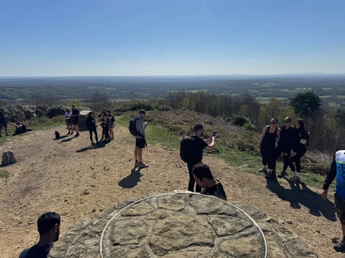 Open Surrey Three Peaks Challenge, April 2025