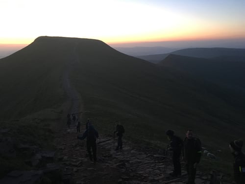 Open Welsh Three Peaks Challenge, May 2016