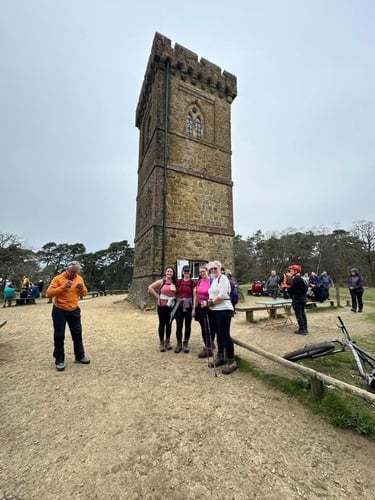 Open Surrey Three Peaks Challenge, April 2024