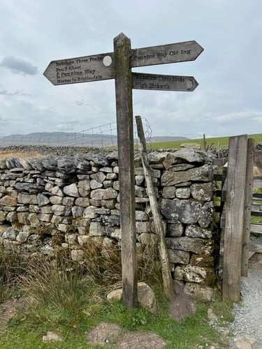 Open Yorkshire Three Peaks Challenge, April 2022