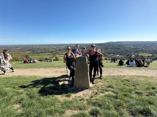 Open Surrey Three Peaks Challenge, April 2025
