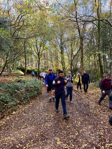 Open Surrey Three Peaks Challenge, November 2025