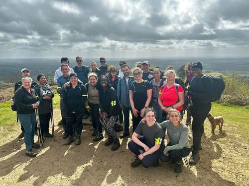 Open Surrey Three Peaks Challenge, April 2024
