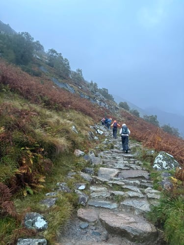 Three Peaks Challenge in Three Days, October 2025