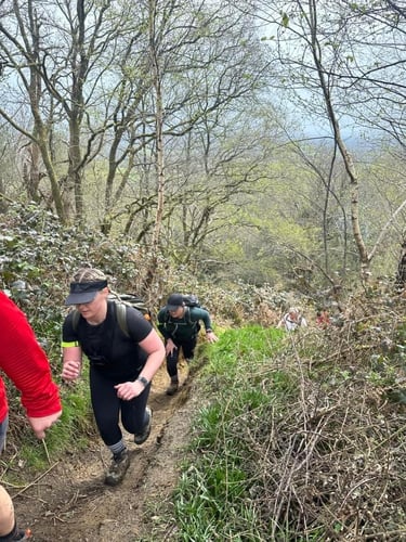 Open Surrey Three Peaks Challenge, April 2024