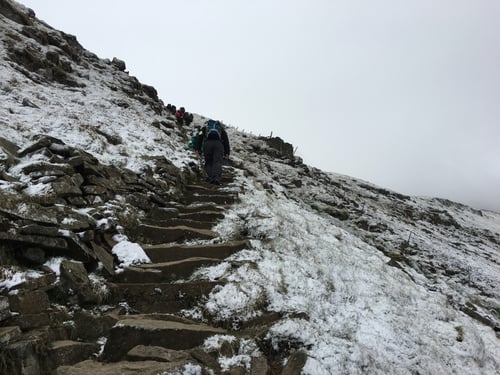 Open Yorkshire Three Peaks Challenge, April 2016