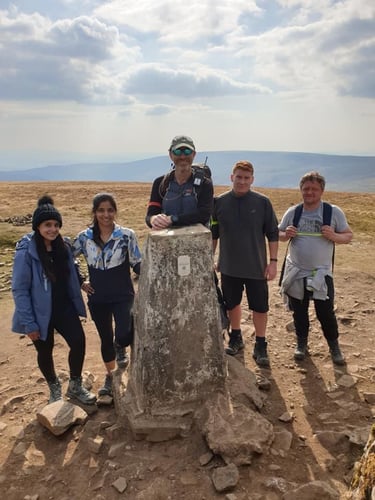 Open Yorkshire Three Peaks Challenge, April 2021