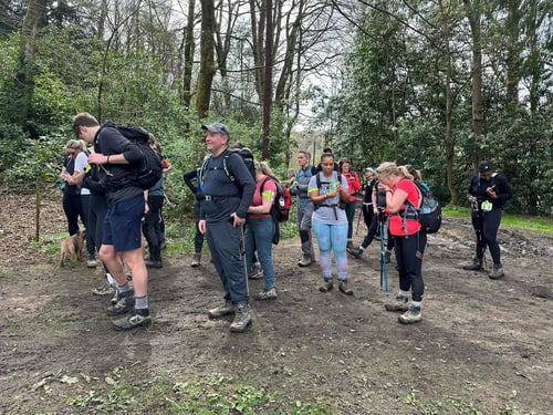 Open Surrey Three Peaks Challenge, April 2024