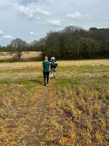 Open Surrey Three Peaks Challenge, April 2024