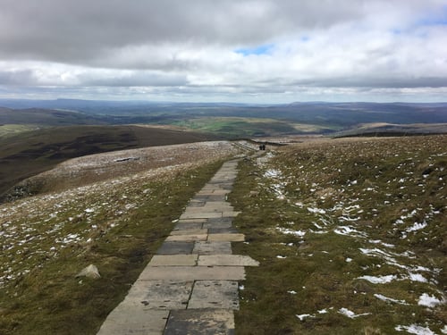 Open Yorkshire Three Peaks Challenge, April 2016