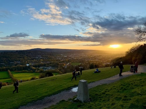 Open Surrey Three Peaks Challenge, November 2025