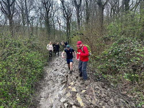 Open Surrey Three Peaks Challenge, April 2024