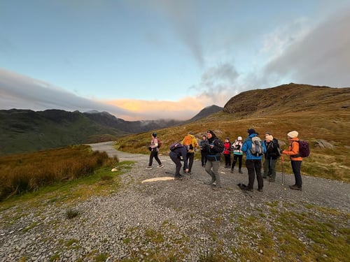 Three Peaks Challenge in Three Days, October 2025