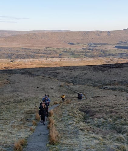 Open Yorkshire Three Peaks Challenge, May 2021