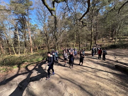 Open Surrey Three Peaks Challenge, April 2025