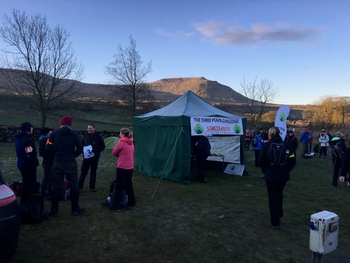 Thumbnail: Yorkshire Three Peaks Challenge, April 2016