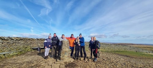 Thumbnail: Yorkshire Three Peaks Challenge, April 2022