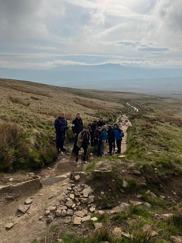 Thumbnail: Yorkshire Three Peaks Challenge, April 2022