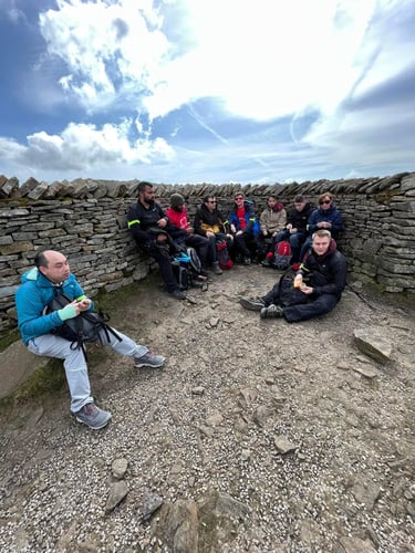 Thumbnail: Yorkshire Three Peaks Challenge, April 2022